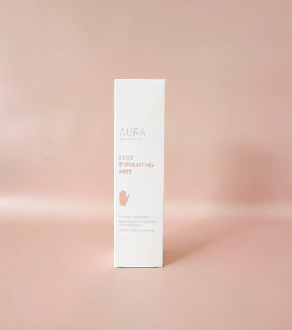 Prep for a Perfect Tan Exfoliating Mitt | Smooth, Even Skin Prep | Aura Bronze Australia