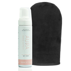 Self Tanning foam + Tanning Mitt bundle